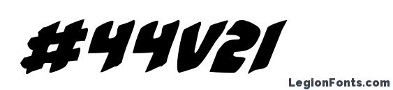 шрифт #44v2i, бесплатный шрифт #44v2i, предварительный просмотр шрифта #44v2i