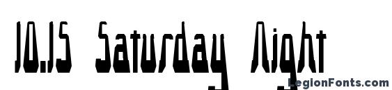10.15 Saturday Night font, free 10.15 Saturday Night font, preview 10.15 Saturday Night font