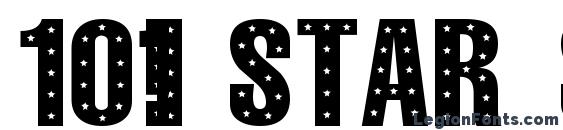 101! StaR StuDDeD font, free 101! StaR StuDDeD font, preview 101! StaR StuDDeD font