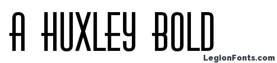 Шрифт a Huxley Bold