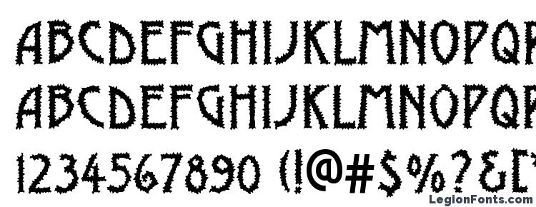 glyphs a ModernoBrk font, сharacters a ModernoBrk font, symbols a ModernoBrk font, character map a ModernoBrk font, preview a ModernoBrk font, abc a ModernoBrk font, a ModernoBrk font