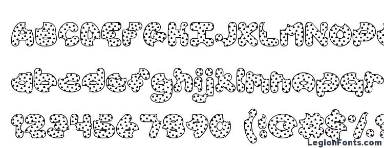 glyphs Accent cookie dough font, сharacters Accent cookie dough font, symbols Accent cookie dough font, character map Accent cookie dough font, preview Accent cookie dough font, abc Accent cookie dough font, Accent cookie dough font
