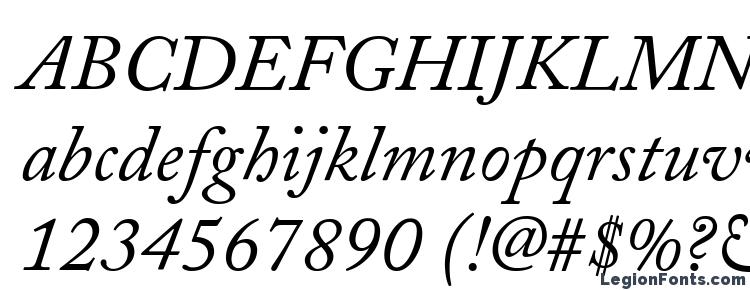 glyphs Adobe Caslon Italic font, сharacters Adobe Caslon Italic font, symbols Adobe Caslon Italic font, character map Adobe Caslon Italic font, preview Adobe Caslon Italic font, abc Adobe Caslon Italic font, Adobe Caslon Italic font