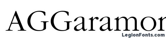 AGGaramondCyr Light Font