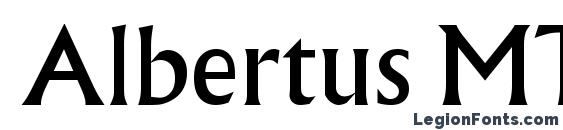 шрифт Albertus MT, бесплатный шрифт Albertus MT, предварительный просмотр шрифта Albertus MT