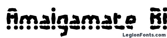 Amalgamate BRK font, free Amalgamate BRK font, preview Amalgamate BRK font