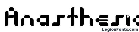 шрифт Anasthesia, бесплатный шрифт Anasthesia, предварительный просмотр шрифта Anasthesia