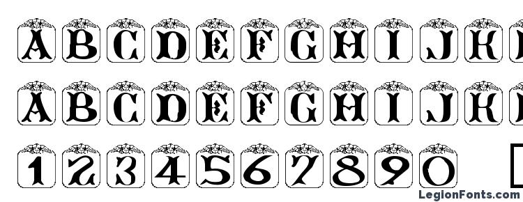 glyphs Angelots (Unregistered) font, сharacters Angelots (Unregistered) font, symbols Angelots (Unregistered) font, character map Angelots (Unregistered) font, preview Angelots (Unregistered) font, abc Angelots (Unregistered) font, Angelots (Unregistered) font