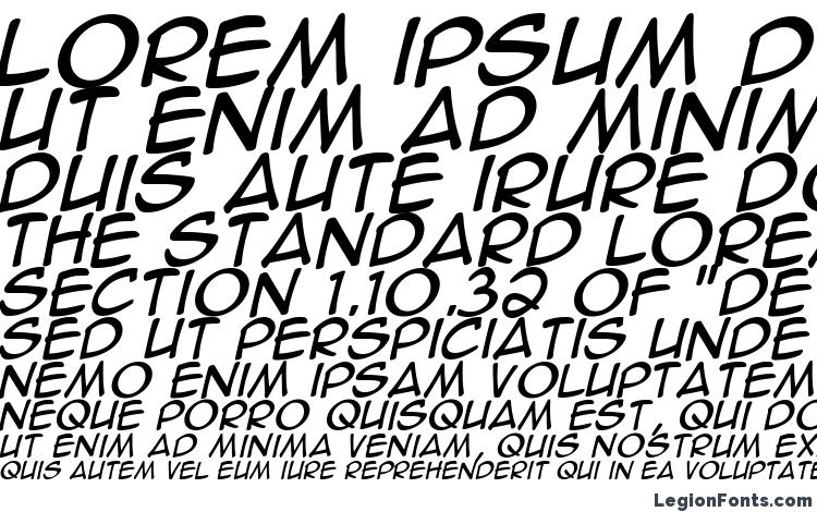образцы шрифта Anime Ace Italic, образец шрифта Anime Ace Italic, пример написания шрифта Anime Ace Italic, просмотр шрифта Anime Ace Italic, предосмотр шрифта Anime Ace Italic, шрифт Anime Ace Italic