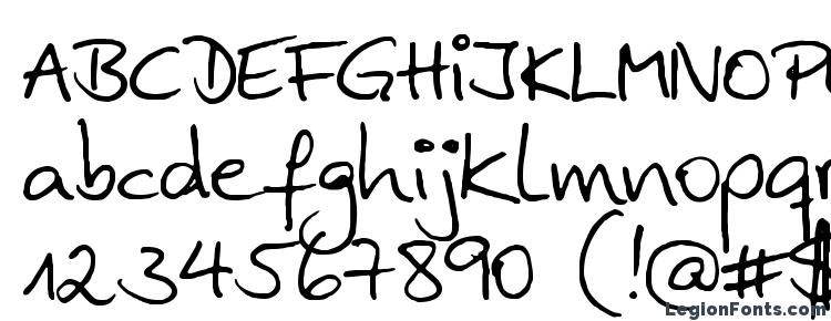 glyphs AnkeHand font, сharacters AnkeHand font, symbols AnkeHand font, character map AnkeHand font, preview AnkeHand font, abc AnkeHand font, AnkeHand font