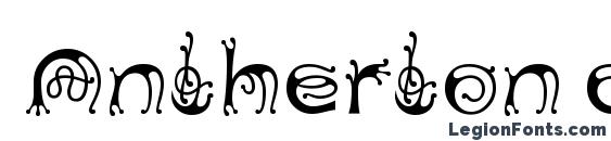 шрифт Antherton cloister, бесплатный шрифт Antherton cloister, предварительный просмотр шрифта Antherton cloister