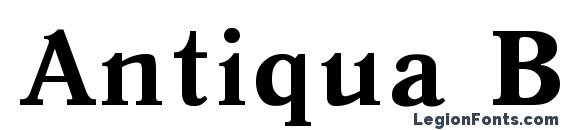 Antiqua Bold font, free Antiqua Bold font, preview Antiqua Bold font