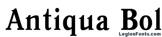 Шрифт Antiqua Bold85b, Жирные (полужирные) шрифты