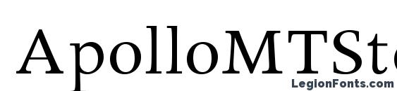 ApolloMTStd font, free ApolloMTStd font, preview ApolloMTStd font