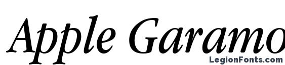 Apple Garamond Italic Font
