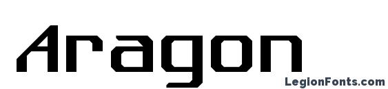 Шрифт Aragon