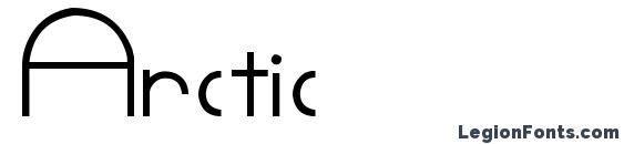 Arctic font, free Arctic font, preview Arctic font