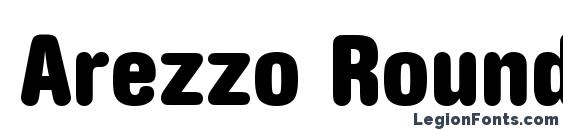 Arezzo Rounded Cd Bold Font