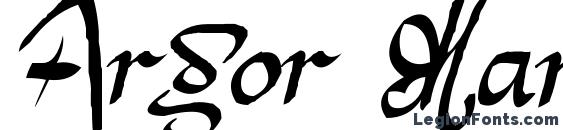 шрифт Argor Man Scaqh, бесплатный шрифт Argor Man Scaqh, предварительный просмотр шрифта Argor Man Scaqh