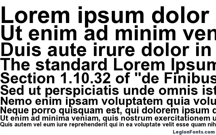 specimens Arial Bold font, sample Arial Bold font, an example of writing Arial Bold font, review Arial Bold font, preview Arial Bold font, Arial Bold font