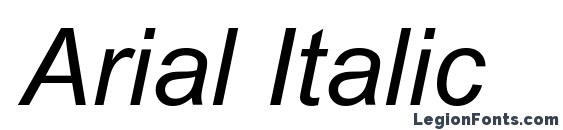 Arial Italic Font Download Free LegionFonts