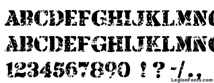 Armalite Rifle font