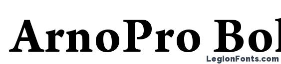 ArnoPro Bold10pt font, free ArnoPro Bold10pt font, preview ArnoPro Bold10pt font