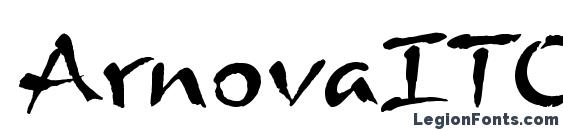 ArnovaITC TT Font