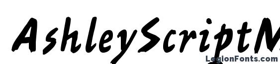 шрифт AshleyScriptMTStd, бесплатный шрифт AshleyScriptMTStd, предварительный просмотр шрифта AshleyScriptMTStd
