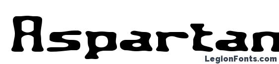 Шрифт Aspartame BRK, Шрифты для надписей