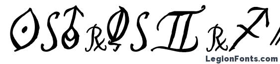 Astroscript bold Font