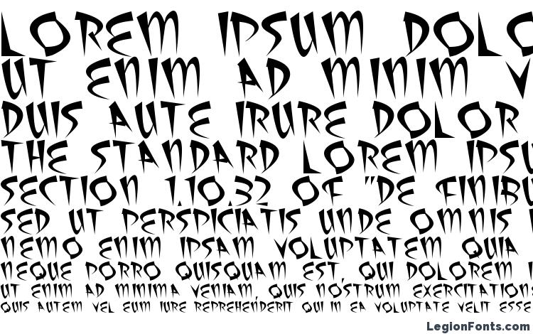 specimens Atomic Sushi font, sample Atomic Sushi font, an example of writing Atomic Sushi font, review Atomic Sushi font, preview Atomic Sushi font, Atomic Sushi font