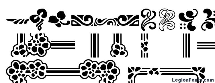 glyphs Auriol flowers font, сharacters Auriol flowers font, symbols Auriol flowers font, character map Auriol flowers font, preview Auriol flowers font, abc Auriol flowers font, Auriol flowers font