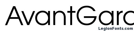 шрифт AvantGardeGothicTTT, бесплатный шрифт AvantGardeGothicTTT, предварительный просмотр шрифта AvantGardeGothicTTT