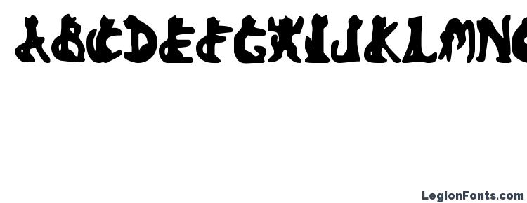 glyphs Bad Black Cat font, сharacters Bad Black Cat font, symbols Bad Black Cat font, character map Bad Black Cat font, preview Bad Black Cat font, abc Bad Black Cat font, Bad Black Cat font