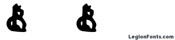 Bad Black Cat Font