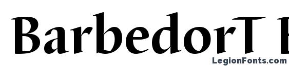 Шрифт BarbedorT Bold, Каллиграфические шрифты