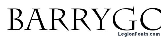 Barrygothicc Font
