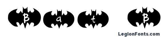 шрифт Bat Ben, бесплатный шрифт Bat Ben, предварительный просмотр шрифта Bat Ben