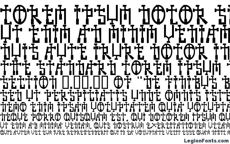 specimens BECROSS font, sample BECROSS font, an example of writing BECROSS font, review BECROSS font, preview BECROSS font, BECROSS font