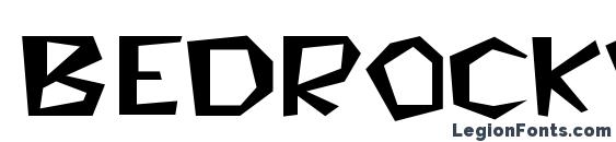 BedrockWide Regular Font