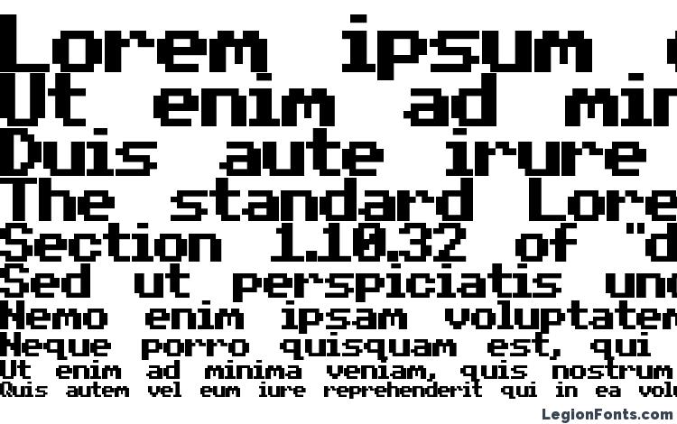 specimens Beeb Mode One font, sample Beeb Mode One font, an example of writing Beeb Mode One font, review Beeb Mode One font, preview Beeb Mode One font, Beeb Mode One font