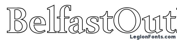 BelfastOutline Medium Regular font, free BelfastOutline Medium Regular font, preview BelfastOutline Medium Regular font