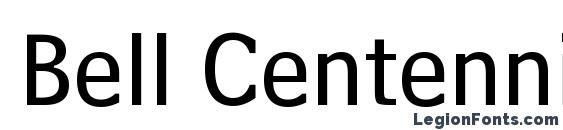 Bell Centennial Sub Caption BT Font