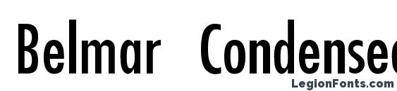 Belmar Condensed Thin font, free Belmar Condensed Thin font, preview Belmar Condensed Thin font
