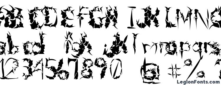 glyphs Beneath The Remains font, сharacters Beneath The Remains font, symbols Beneath The Remains font, character map Beneath The Remains font, preview Beneath The Remains font, abc Beneath The Remains font, Beneath The Remains font