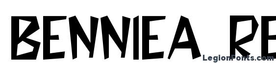 BENNIEA Regular Font