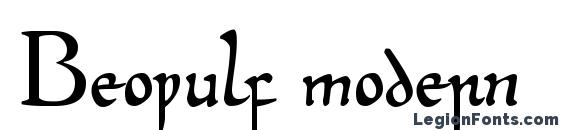 Шрифт Beowulf modern