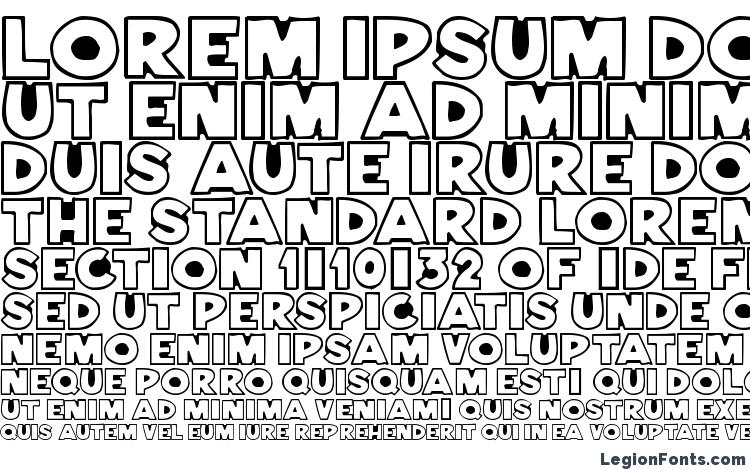 specimens Bernardino normal font, sample Bernardino normal font, an example of writing Bernardino normal font, review Bernardino normal font, preview Bernardino normal font, Bernardino normal font