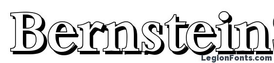 BernsteinShadow Medium Regular Font
